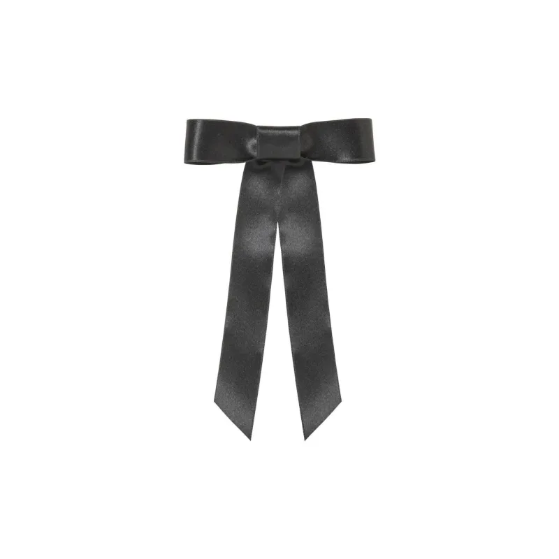 Jennifer Behr Sasha Silk Bow Barrette-0