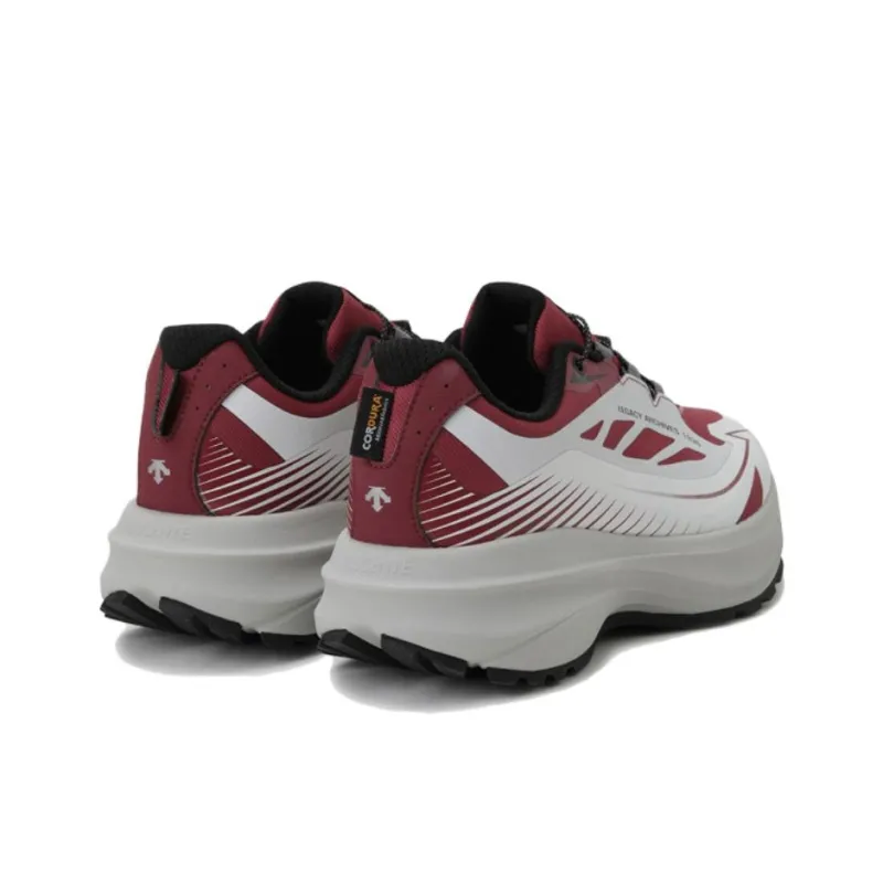 DESCENTE City Lift Anti Slip Wear Resistant Low Top Running Shoes Unisex Red-2