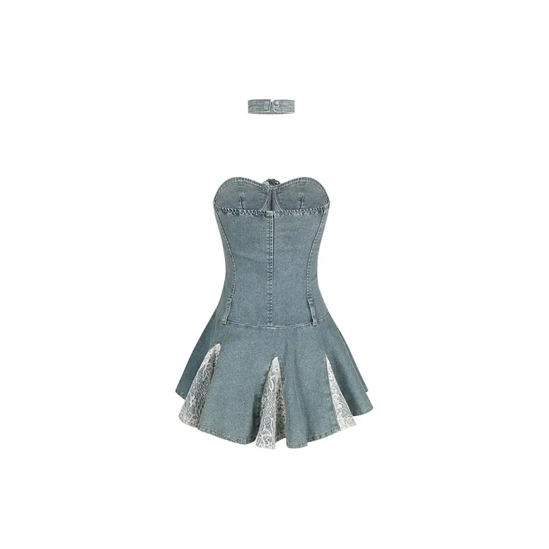 Incolore Sleeveless Dress Women's Blue-1