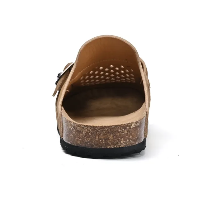 OUBT Cork Sole Wrap toe Slippers Men's-10