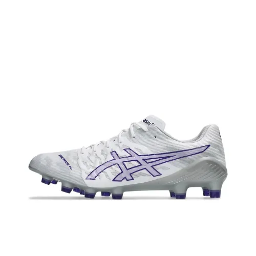 Asics DS LIGHT ACROS 3 Soccer Shoes Men Low-Top White/Purple