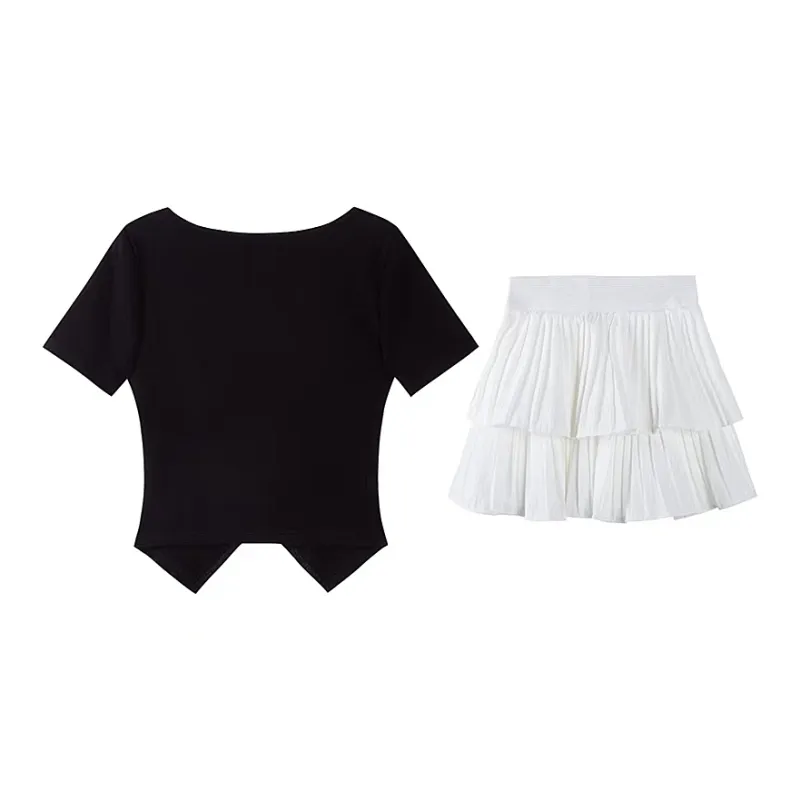 Incolore Two Piece Skirt Sets Women's-3