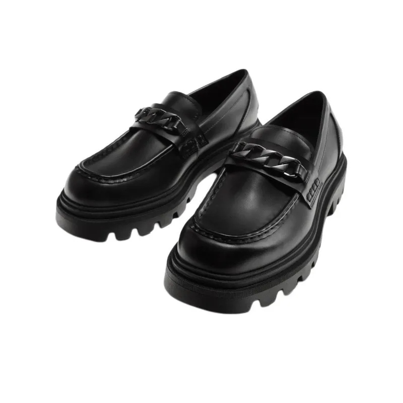 ZARA Loafers Men Black-2