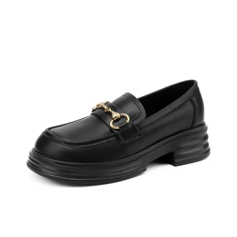 KEKAFU Loafers Women's Black-1