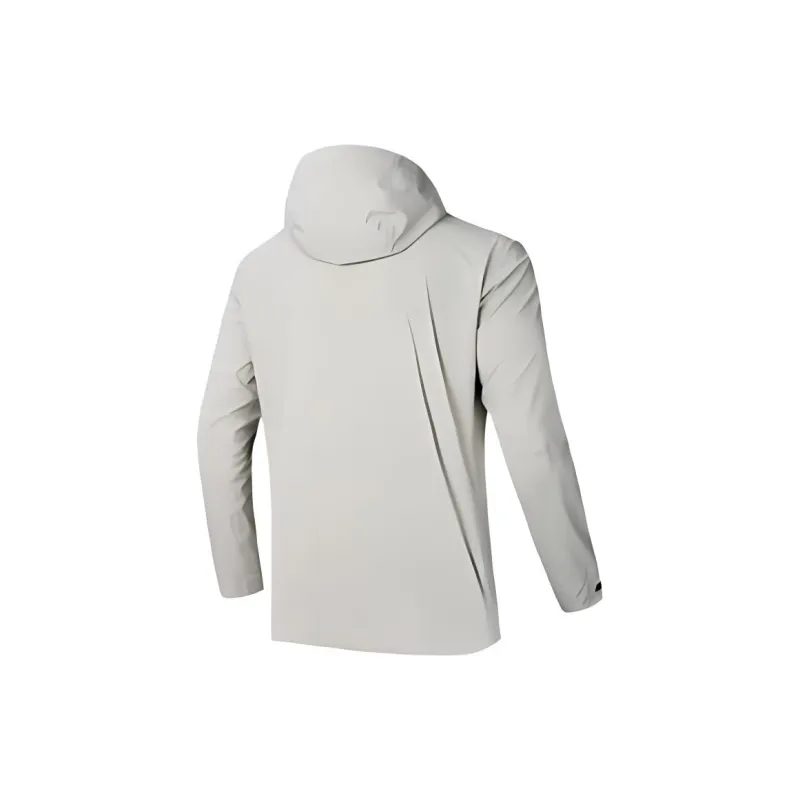 Anta Variety Training Collection Water Resistant Windproof Breathable Windbreaker Jacket Men's Cool Gray-1