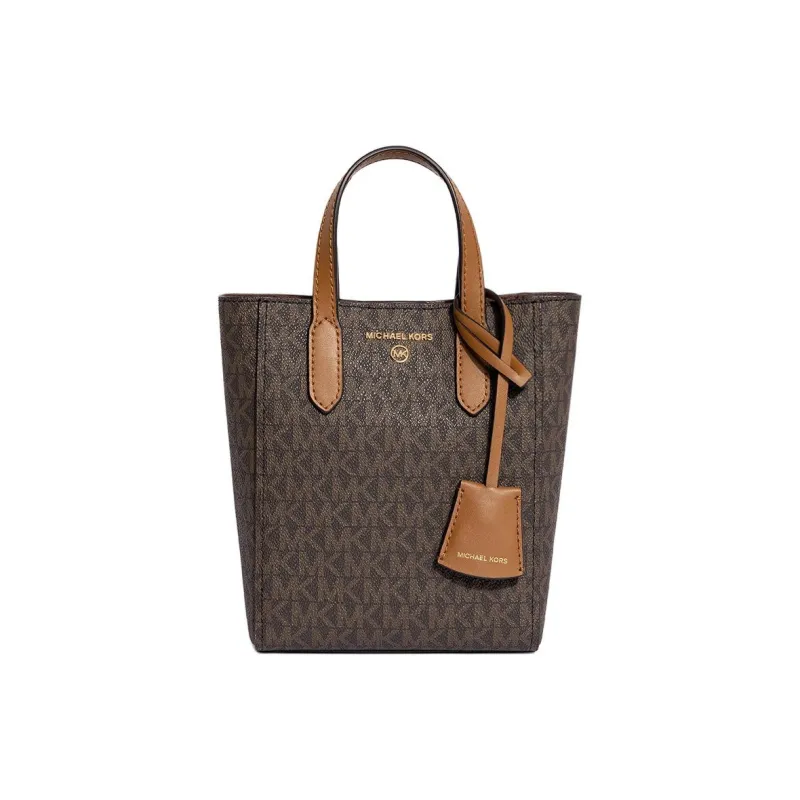 MICHAEL KORS Polyurethane Shoulder Bag Crossbody Bag Extra Small Women's Brown & Walnut-1