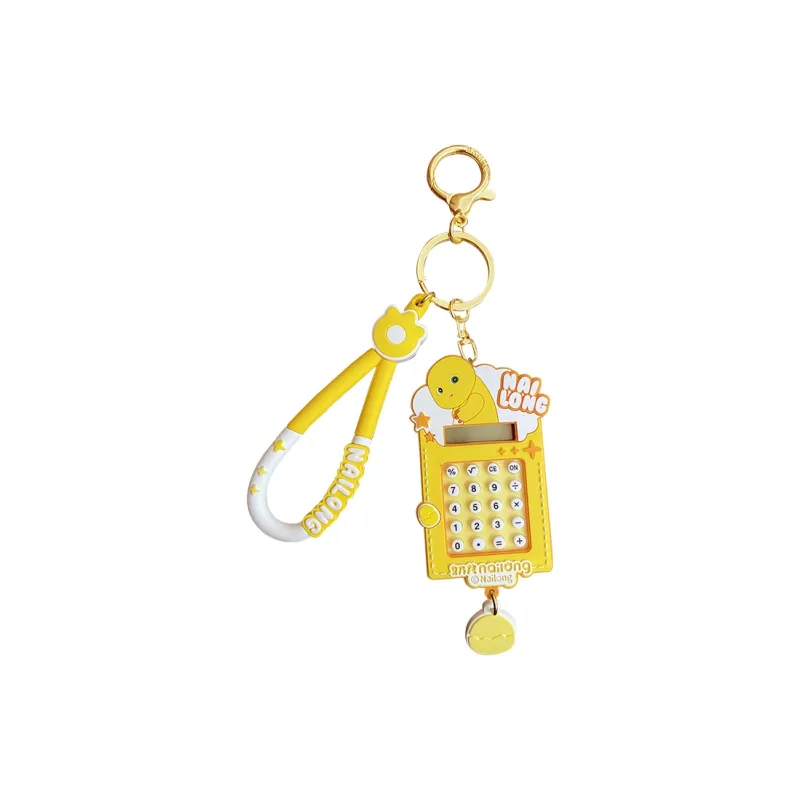 Baimao PVC+ Hardware Keychains Unisex-1