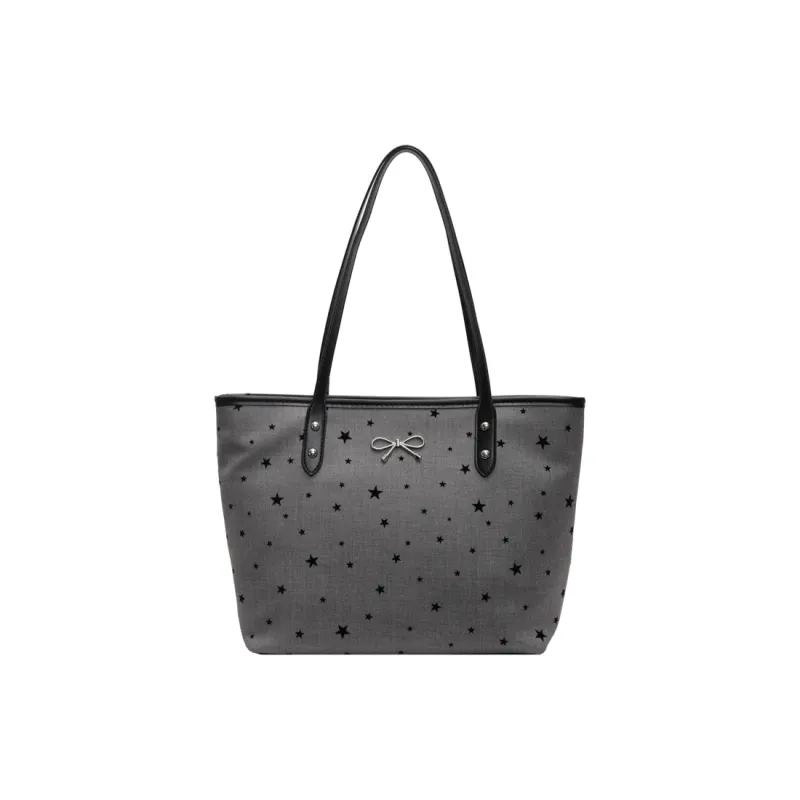 CMLZIUA Fabric Shoulder Bag Regular Women's Bowknot/Stars/Polka Dot/Heart-16