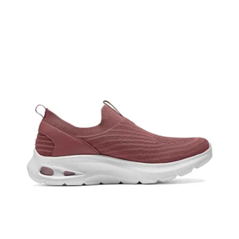Skechers Bob's SPORT Breathable Low Top Casual Shoes Women's Rose Red-1