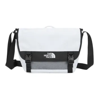 THE NORTH FACE Polyester Messenger Bag, Crossbody Bag, Shoulder Bag Unisex White