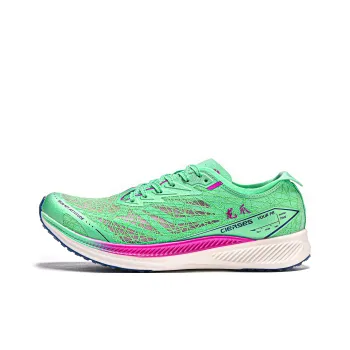 CLERSES Low Top Running Shoes Unisex Dream Chasing Cyan
