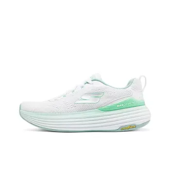 Skechers WOMEN'S GO Series Wear-Resistant Low-Top Running Shoes Women's White Green