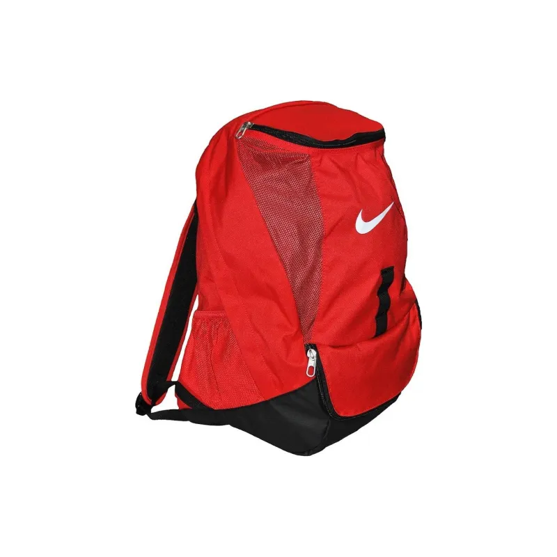 Nike Polyester Backpack Regular Unisex Red Black-1