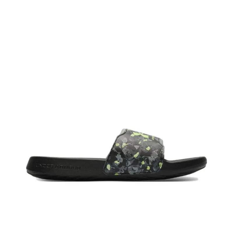 Under Armour Ignite Slip Resistant Abrasion Resistant Slide Slippers Men's Black-1