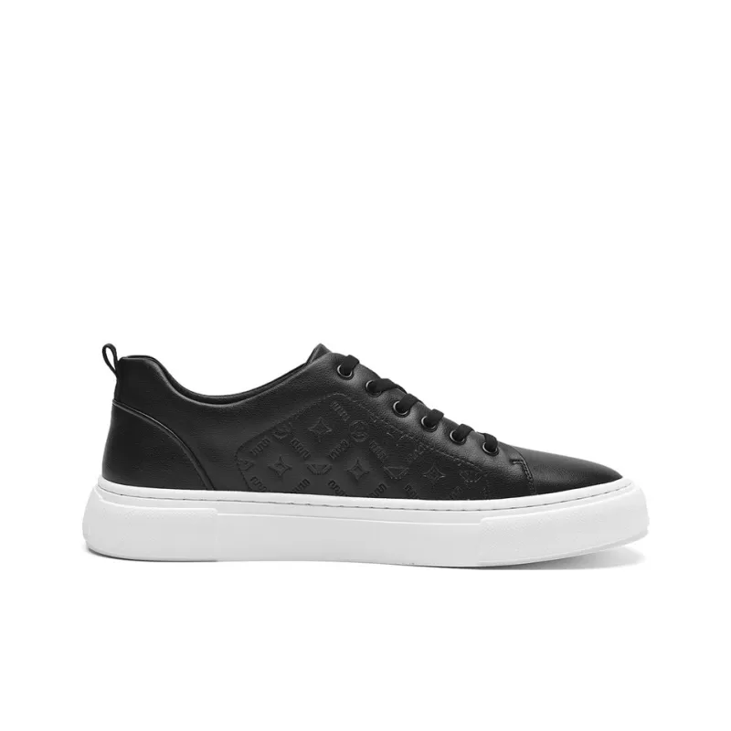 SEPTWOLVES Height-Enhancing Wear-Resistant Lightweight Low-Top Skateboard Shoes Men's-5
