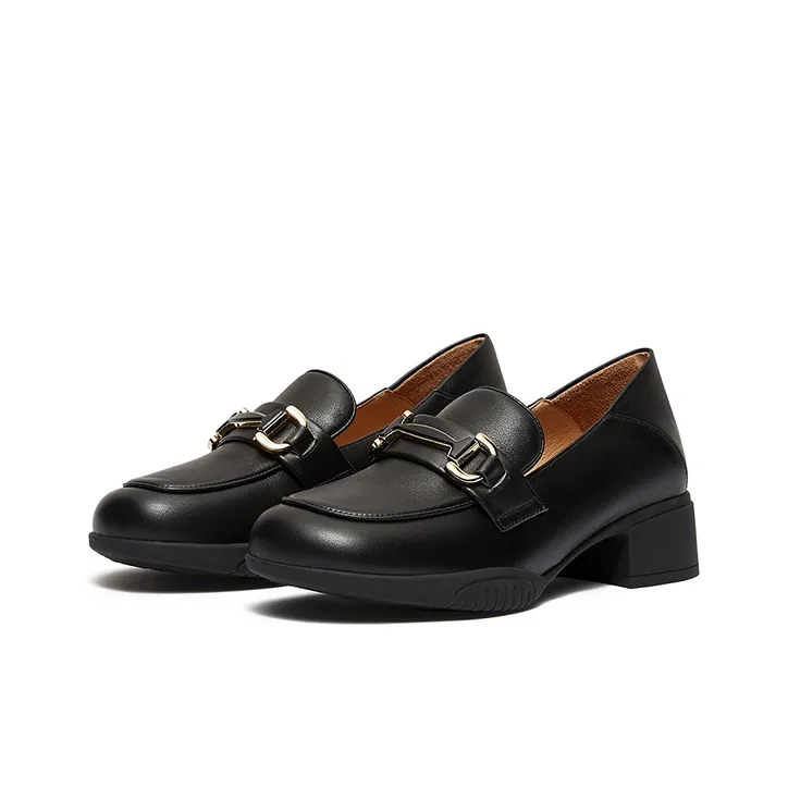HANG TEN Loafers Chunky Heel Women's-2