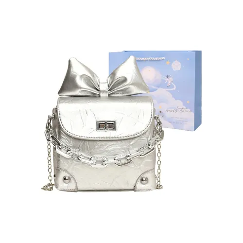 Duoluplo Doron Paul PU Crossbody Bag, Shoulder Bag Women's Silver/Black/Pink/White