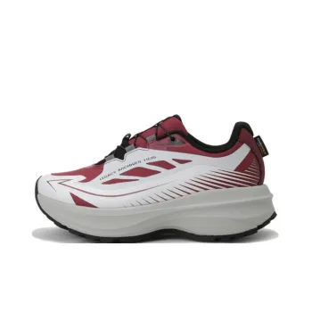 DESCENTE City Lift Anti Slip Wear Resistant Low Top Running Shoes Unisex Red