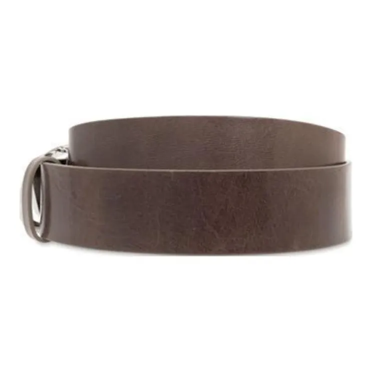 DIESEL B 1Dr Logo Plaque Buckled Belt-1