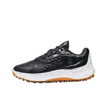 Under Armour Curry 1 Wear Resistant Low Top Golf Shoes Men's Black