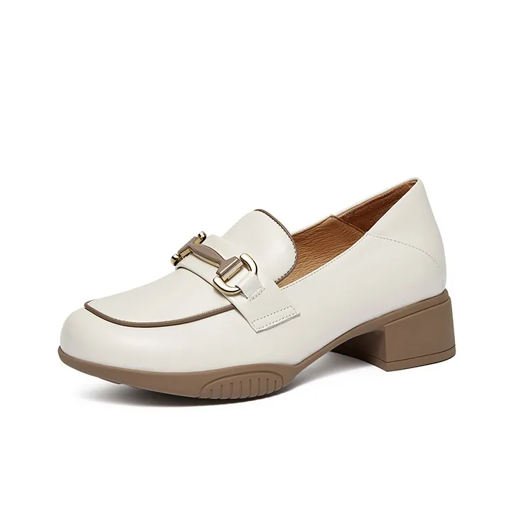 HANG TEN Loafers Chunky Heel Women's-7