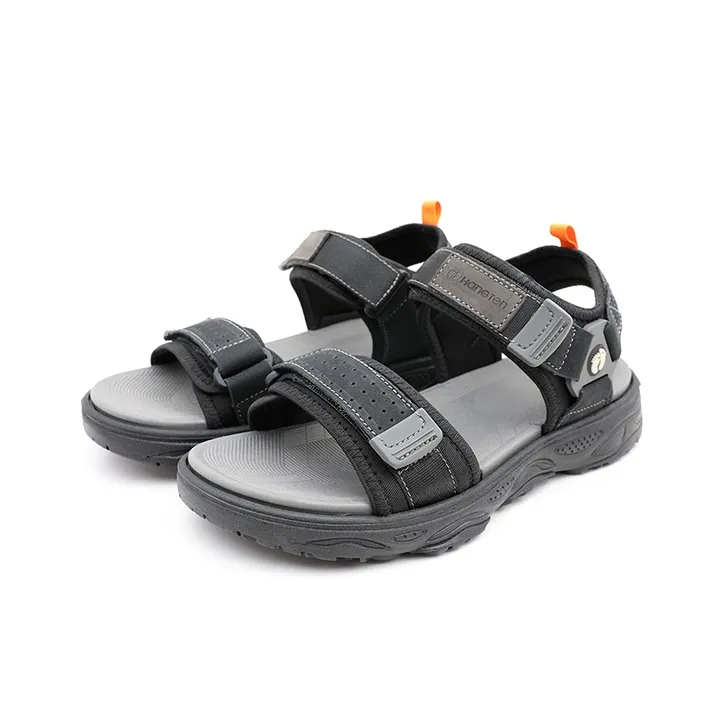 HANG TEN Beach Sandals Men Black/Gray-3
