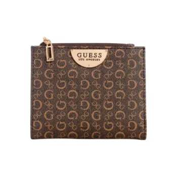 GUESS Artificial Leather Wallet Women's Brown