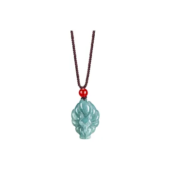 Zheng Baifu Glutinous Jade Jadeite Necklaces Women's