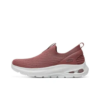 Skechers Bob's SPORT Breathable Low Top Casual Shoes Women's Rose Red