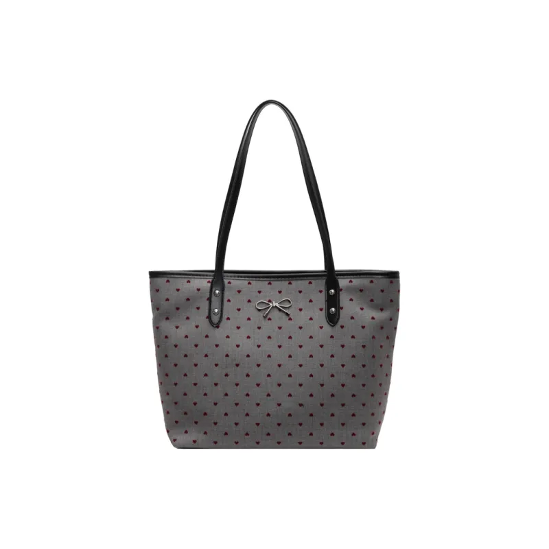 CMLZIUA Fabric Shoulder Bag Regular Women's Bowknot/Stars/Polka Dot/Heart-32