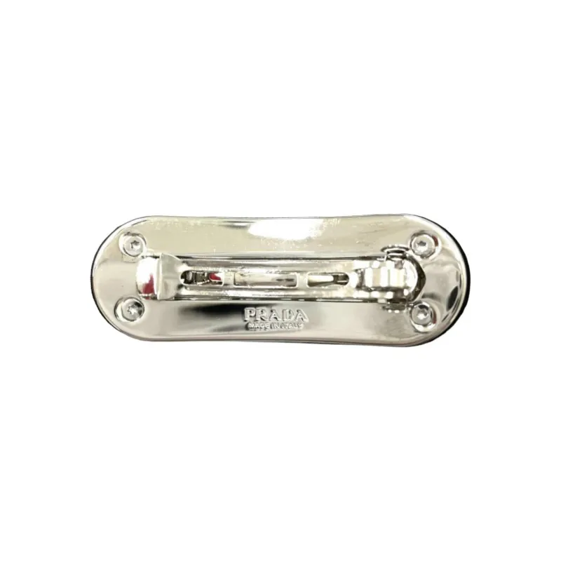 PRADA Metal Hair Clips Women's Black-1
