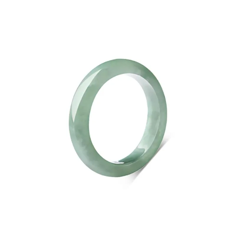 Bailijin Bean Type Jadeite Rings Unisex-0