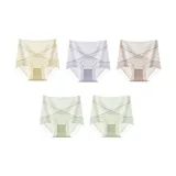 L Set-Sheer Lace-Light Skin+Gray Blue+Coffee+Green+Green