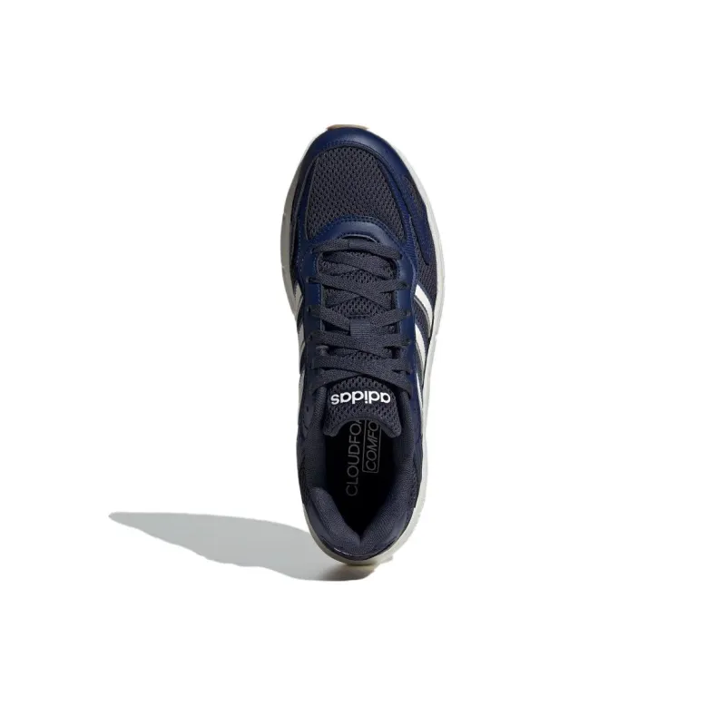 Adidas ECLYPTIX 2000 Slip Resistant Breathable Low Top Casual Running Shoes Men's Blue White-3