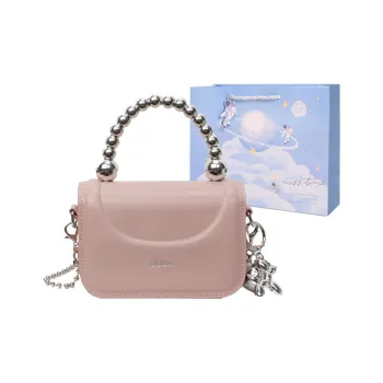 Duoluplo Doron Paul Pu Crossbody Bag Regular Women's Pink/White/Black/Silver