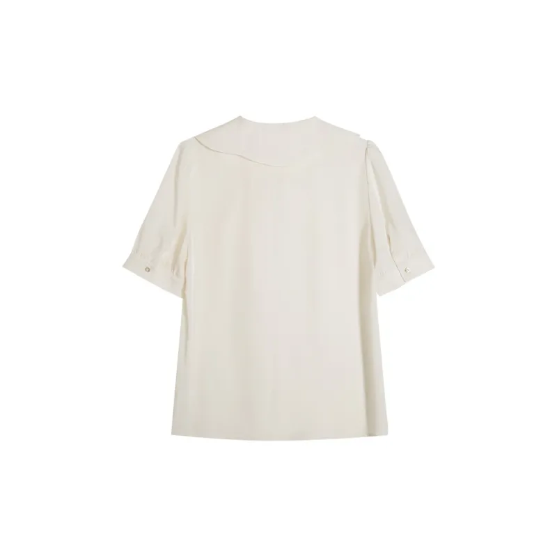 YALIDA Chiffon Shirts Women's-7
