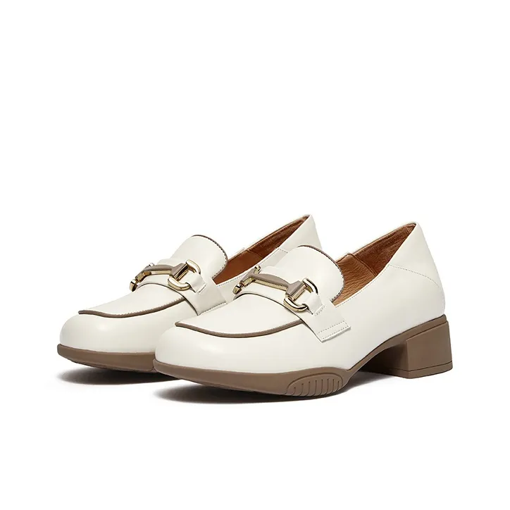 HANG TEN Loafers Chunky Heel Women's-8