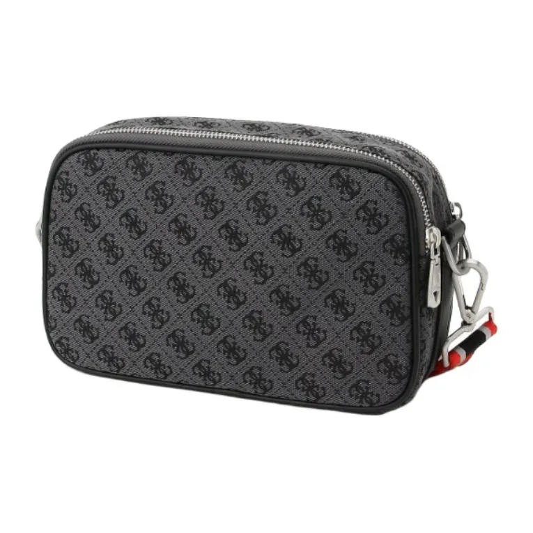 GUESS Polyester Camera Bags Shoulder Bags Medium Size Men's Black-3