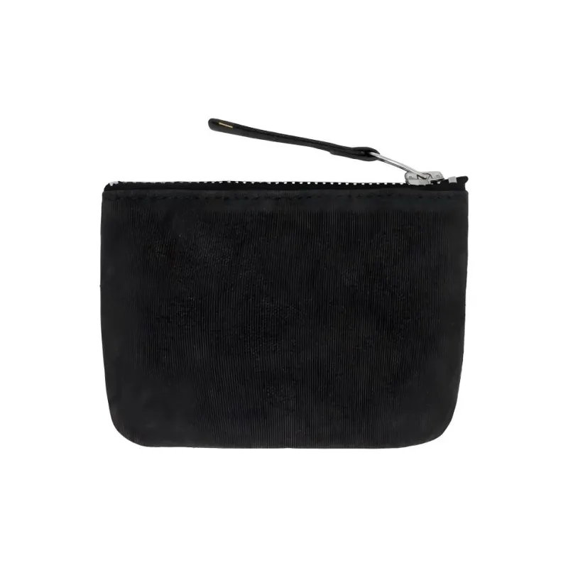 Stussy Cotton Canvas Canvas Bag Coin Purse Wallet Regular Unisex Black-1