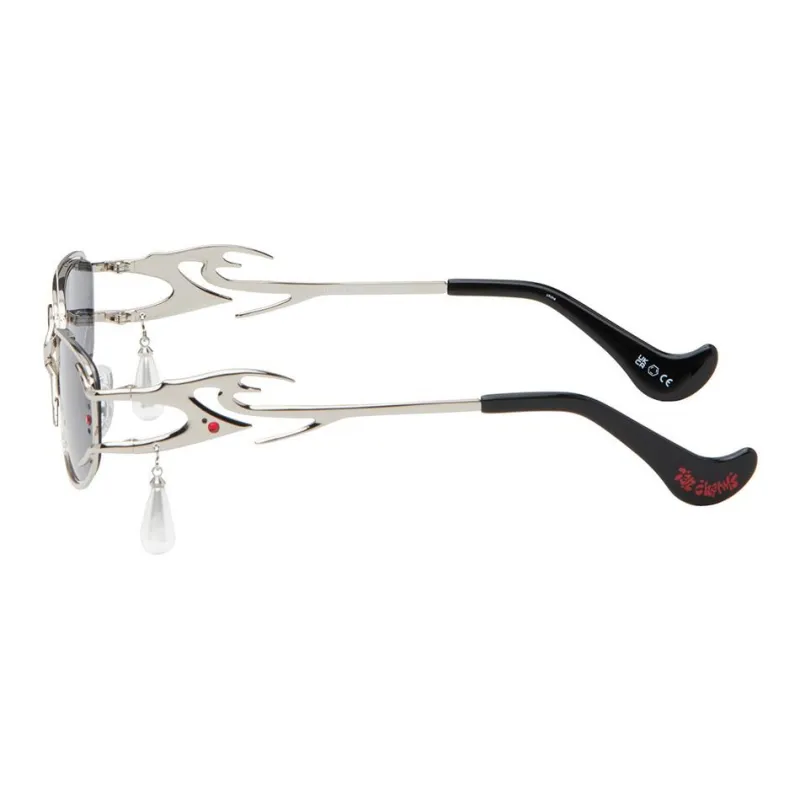 S aviator frame sunglasses