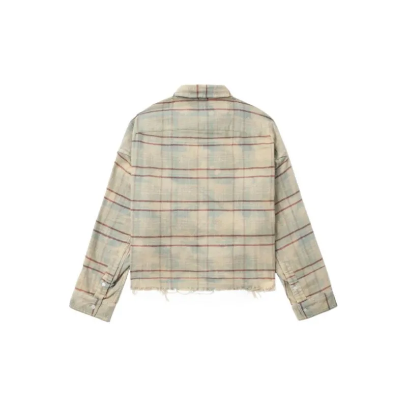 R13 Cropped Work Shirt-1