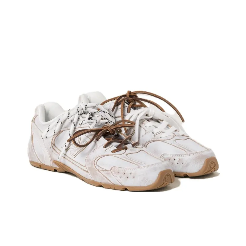 New Balance x MIU MIU NB 530 SL Wear Resistant Low Top Casual Athletic Shoes Women's White-2