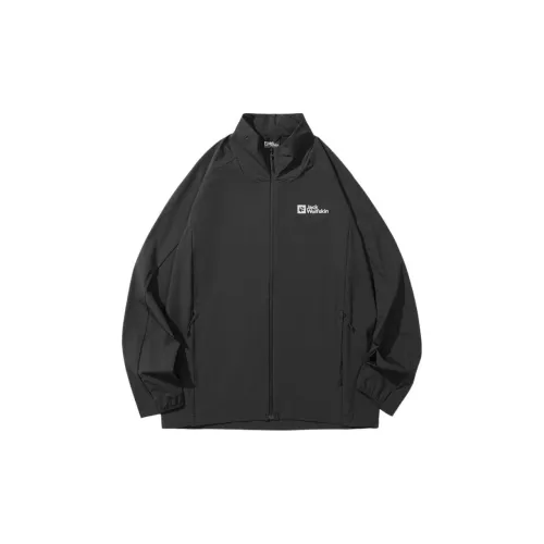 JACK WOLFSKIN Jackets Men Black