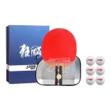 Penhold Grip[NO.5 Offensive]DHS 6 Pcs Training Balls