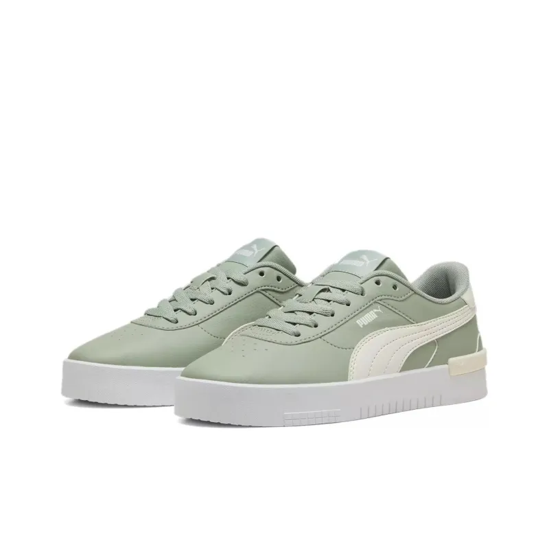 PUMA JOLA Non slip Lightweight Low Top Skateboard Shoes Women's Mist Green-2