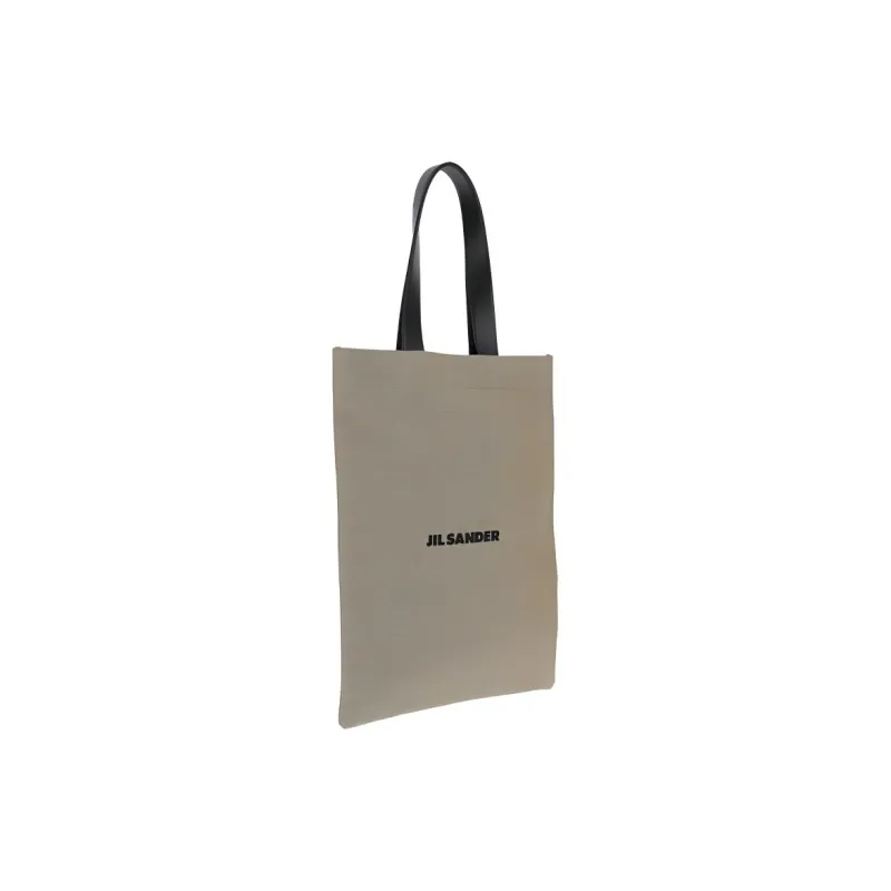 JIL SANDER Logo Printed Top Handle Bag-1