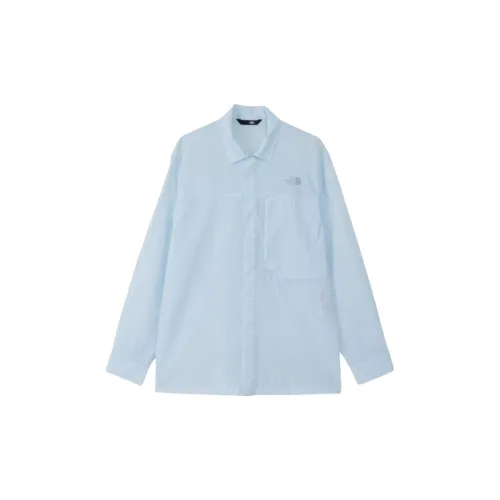 THE NORTH FACE Shirts Unisex Light Blue