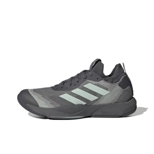 Adidas RAPIDMOVE ADV Training Shoes Men Low-Top Dark Gray/Linen Green