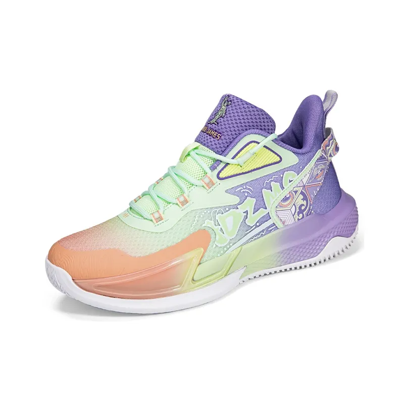 ANDEZHANMUSI Cushioning, Slip Resistant, And Abrasion Resistant Low Top Basketball Shoes Unisex-5