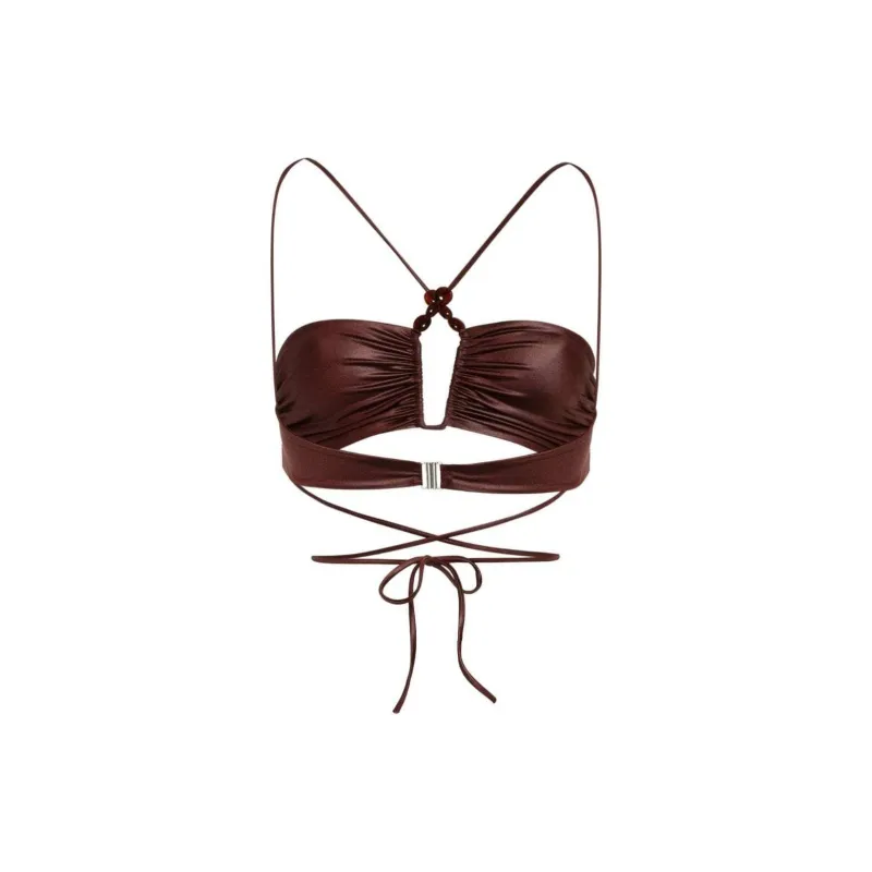 MAGDA BUTRYM SS24 Bikini Women's Chocolate-1